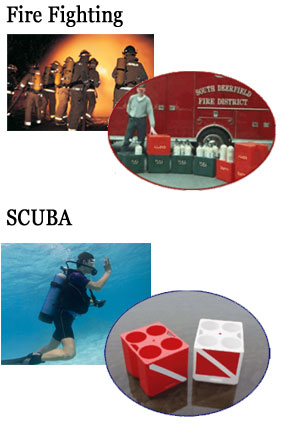  SCUBA and Fire & Rescue SCBA tanks